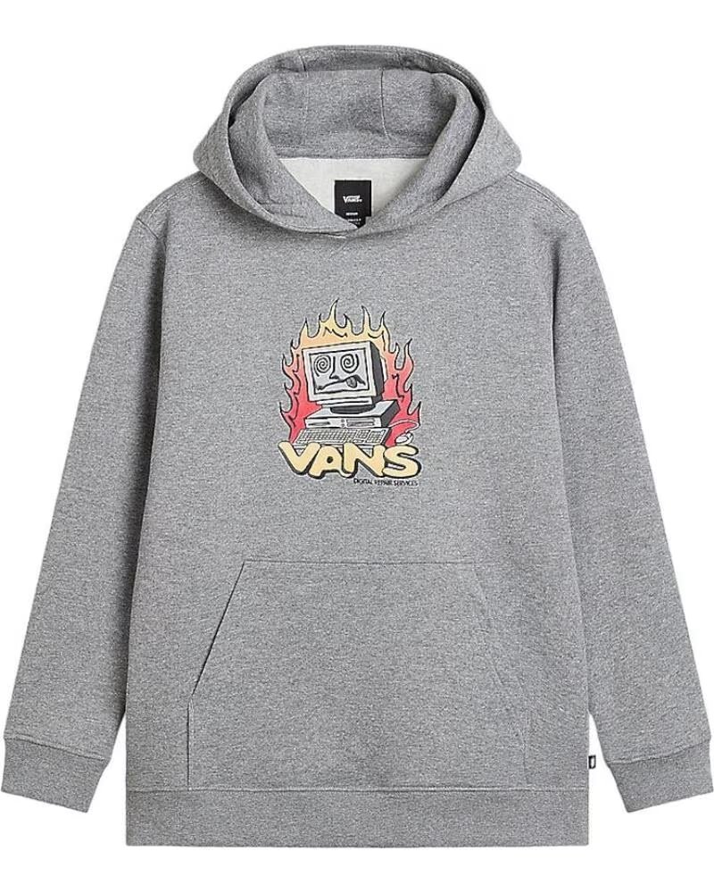 VANS OFF THE WALL SUDADERA DIGITAL REPAIR PO VN000JBK02F1 GRIS