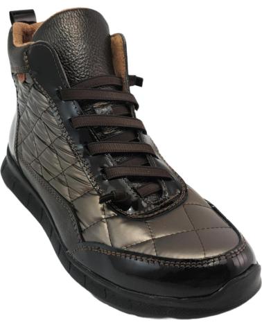 Botines de Mujer ON FOOT SPLIT 40053 TESTA MARRON