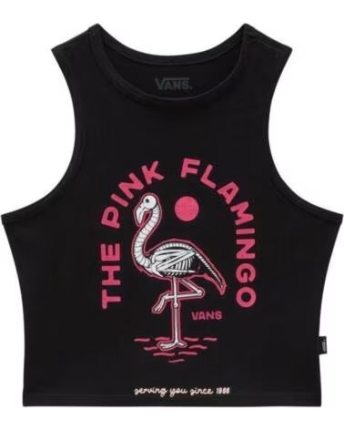 VANS OFF THE WALL REGATA FLAMINGHOST FITTED TANK VN000GH8BLK1 NEGRO