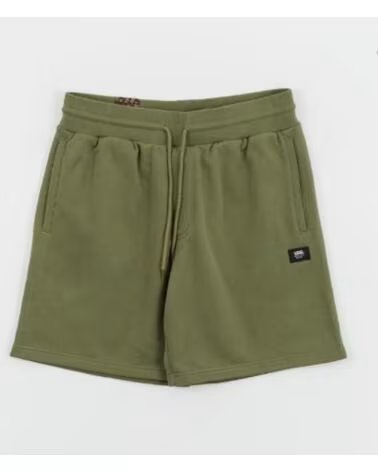 VANS OFF THE WALL PANTALÓN CORTO ORIGINAL STANDARDS LOOSE FLEECE SHORT VN000G6ZAMB1 VERDE