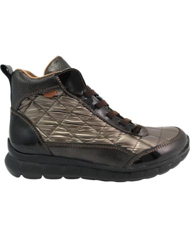 Botines de Mujer ON FOOT SPLIT 40053 TESTA MARRON