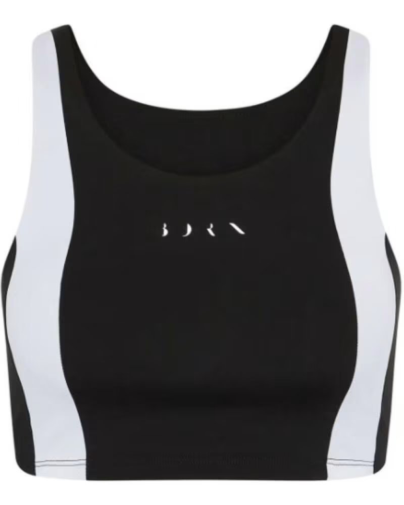 BORN LIVING YOGA TOP BINDI SS25CS05 NEGRO