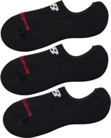 NEW BALANCE Calcetines Calcetines Nb Everyday Ultra Low Negro Puro 3 Pares en negro para unisex PARES