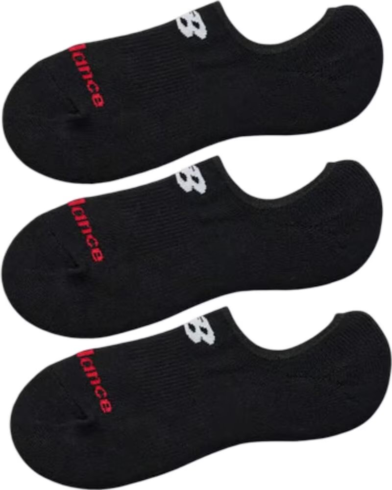 NEW BALANCE Calcetines Calcetines Nb Everyday Ultra Low Negro Puro 3 Pares en negro para unisex PARES