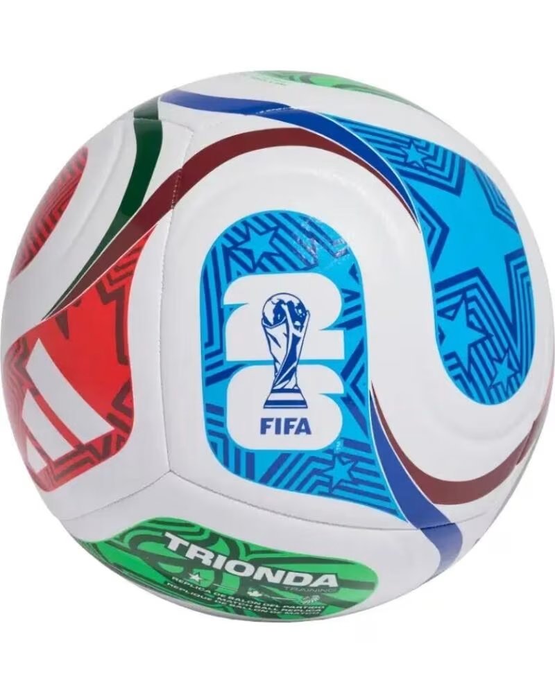 ADIDAS PALLONE DA CALCIO MUNDIAL JD8032 TAGLIA 5 MULTICOLORE BLANCO