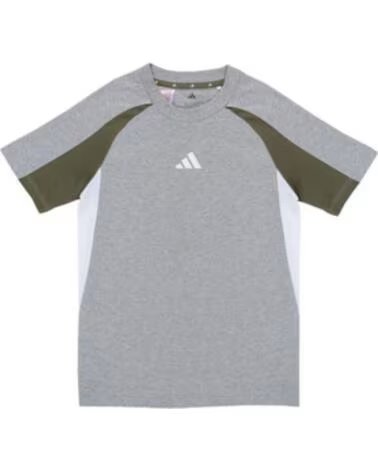ADIDAS T-SHIRT J CB T JD0059 GRIGIO GRIS