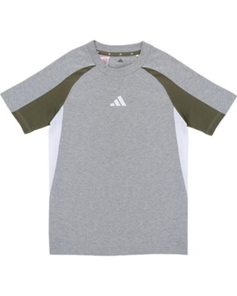ADIDAS T-SHIRT J CB T JD0059 GRIGIO GRIS