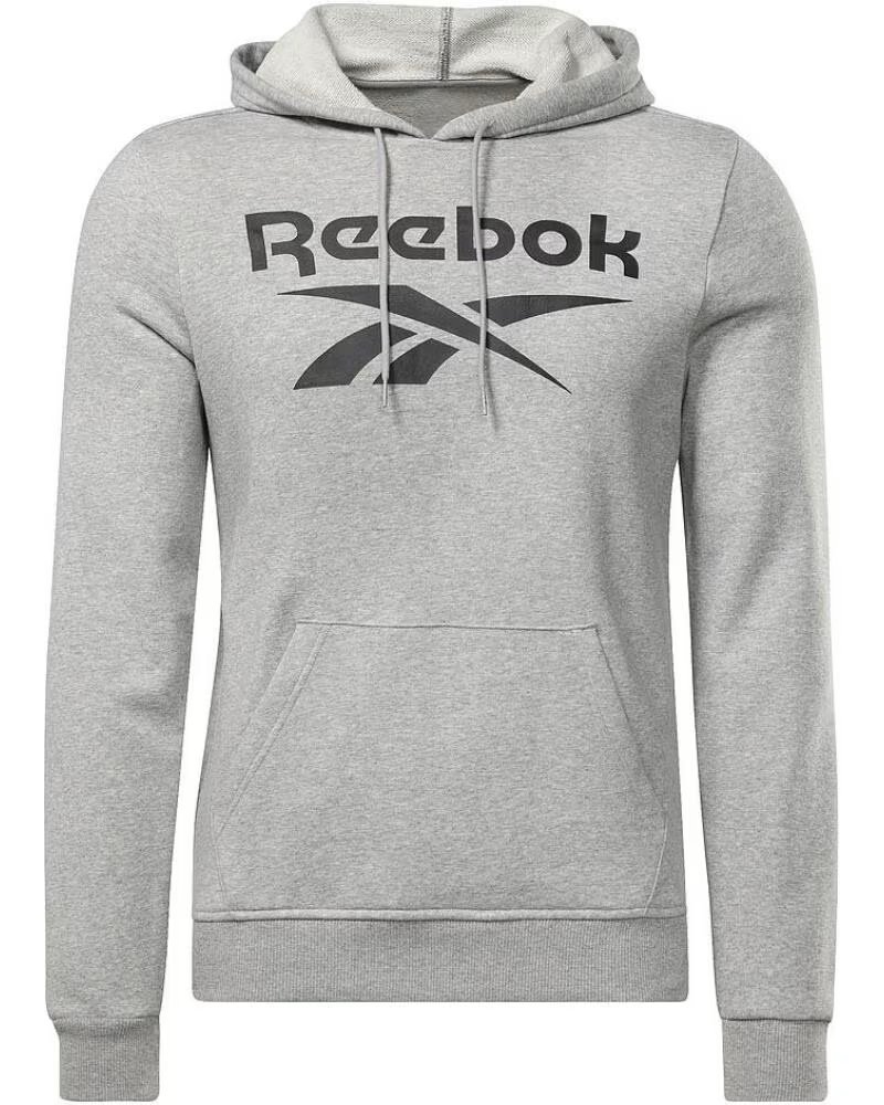 REEBOK SWEATSHIRT COM CAPUZ RI FT BIG LOGO OTH HZ8786 CINZENTO GRIS