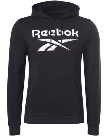 REEBOK SUDADERA RI FT BIG LOGO OTH H54788 NEGRO