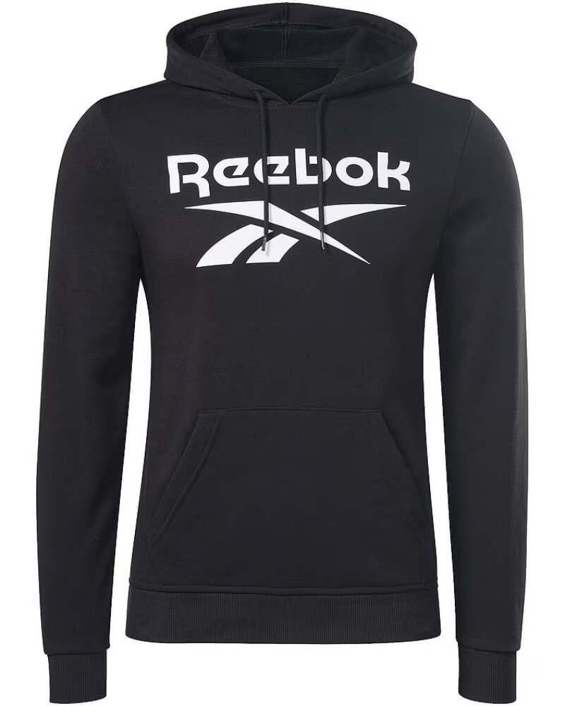 REEBOK SUDADERA RI FT BIG LOGO OTH H54788 NEGRO