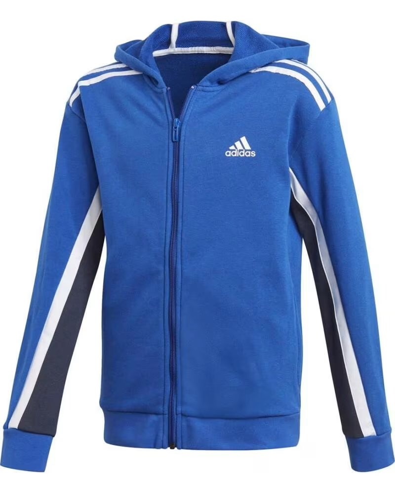 ADIDAS FELPA CON CAPPUCCIO B BOLD FZ HD GE0916 BLU AZUL
