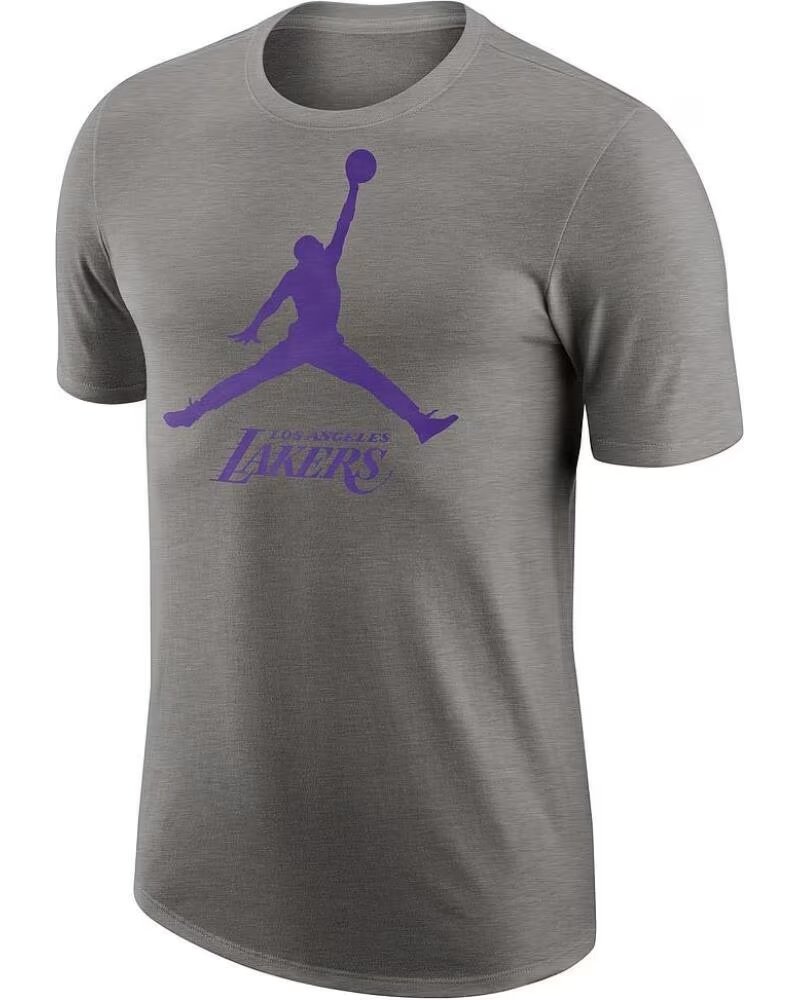 NIKE T-SHIRT LAL M NK ES NBA JDN SS TEE FB9827 063 GRIS