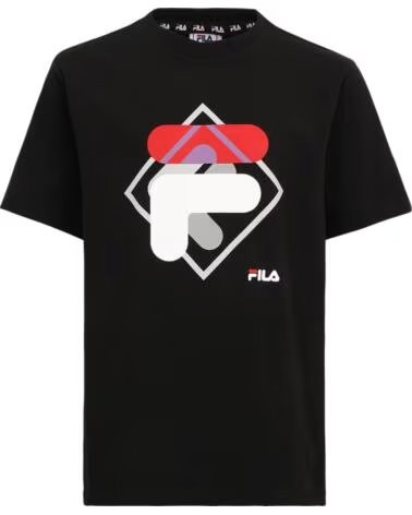 FILA T-SHIRT FAT0340 80010 SCHWARZ NEGRO