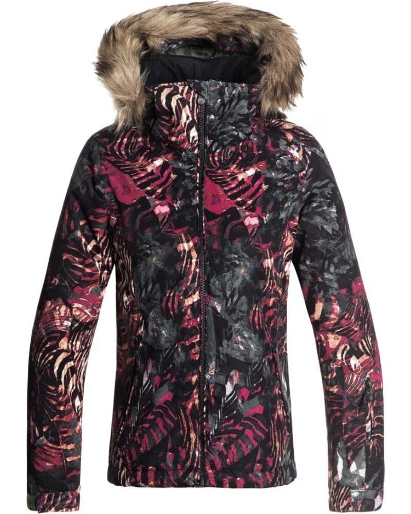 ROXY VESTE JET SKI GIRL JK ERGTJ03053 NOIR NEGRO