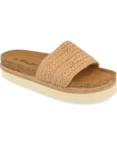 SPORT3PUNTO0 M181 TAUPE SANDALIAS PLANAS CON PLATAFORMA VARIOS COLORES