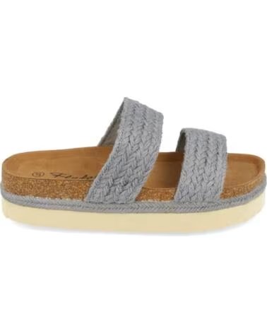 SPORT3PUNTO0 M180 PLATEAU-SANDALEN MIT GEFLOCHTENEM DOPPELRIEMEN VARIOS COLORES