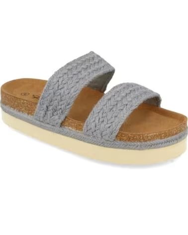 SPORT3PUNTO0 M180 PLATEAU-SANDALEN MIT GEFLOCHTENEM DOPPELRIEMEN VARIOS COLORES