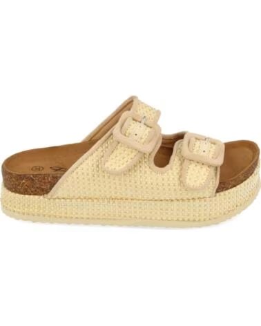 SPORT3PUNTO0 M-185 BEIGE SANDALIAS PLATAFORMA HEBILLAS VARIOS COLORES
