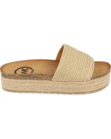 SPORT3PUNTO0 CZ-10096 BEIGE GEFLOCHTENE PLATEAU-SANDALEN VARIOS COLORES