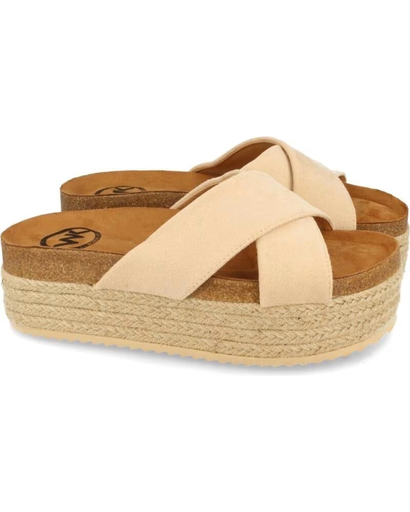SPORT3PUNTO0 MT-53 BEIGE PLATEAU-SANDALEN VARIOS COLORES