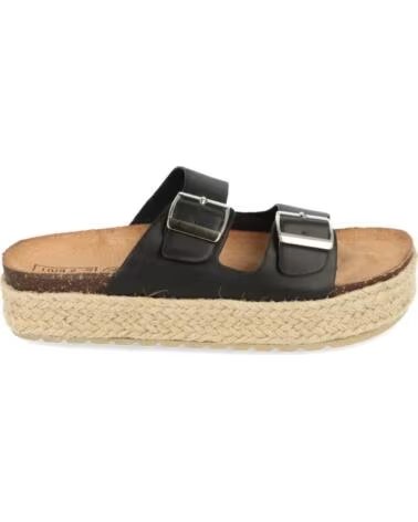 SPORT3PUNTO0 21301 SANDALIAS DE PLATAFORMA CON HEBILLAS Y YUTE VARIOS COLORES