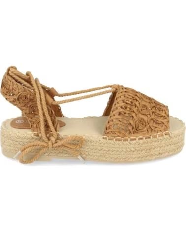 SPORT3PUNTO0 3S3-CAMEL ALPARGATA DE YUTE CON CIERRE DE CORDONES VARIOS COLORES