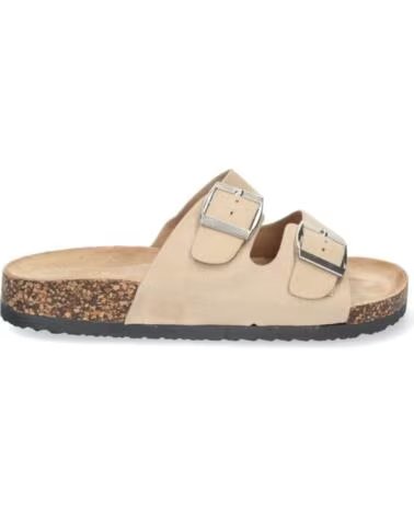 SPORT3PUNTO0 1AY-1056 BEIGE SANDALIAS PLANAS CON HEBILLAS VARIOS COLORES