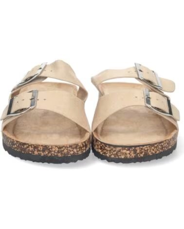 SPORT3PUNTO0 1AY-1056 BEIGE SANDALIAS PLANAS CON HEBILLAS VARIOS COLORES