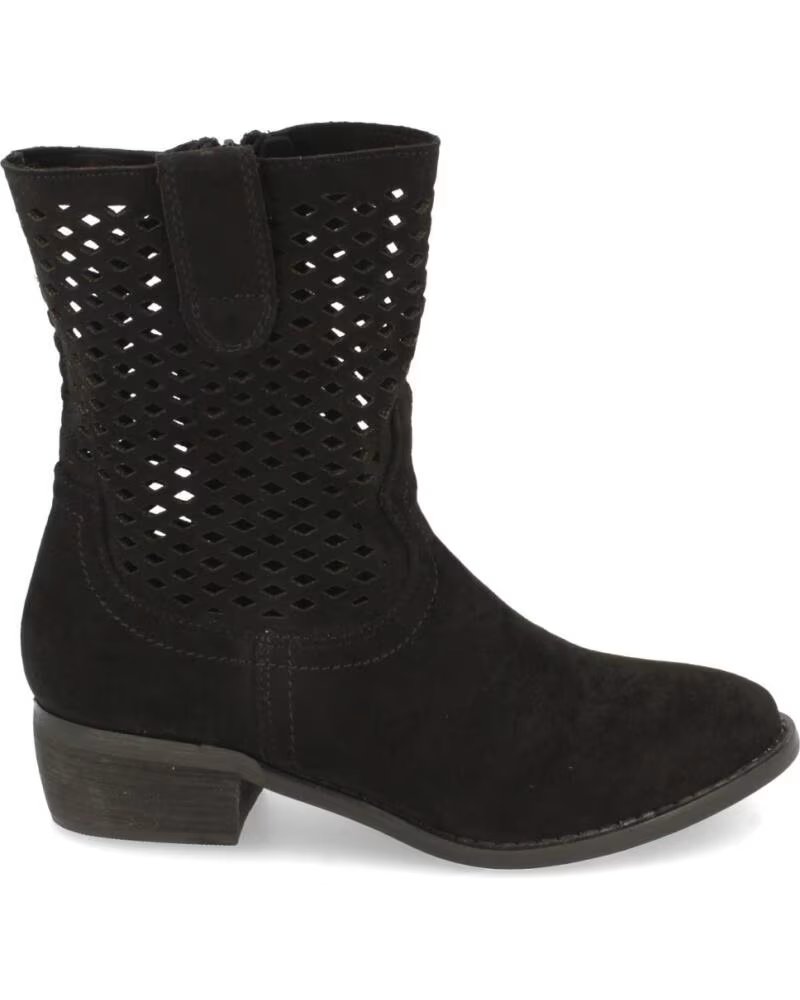 SPORT3PUNTO0 SCHWARZE AUSGESTANZTE STIEFELETTEN 1S-1097 VARIOS COLORES