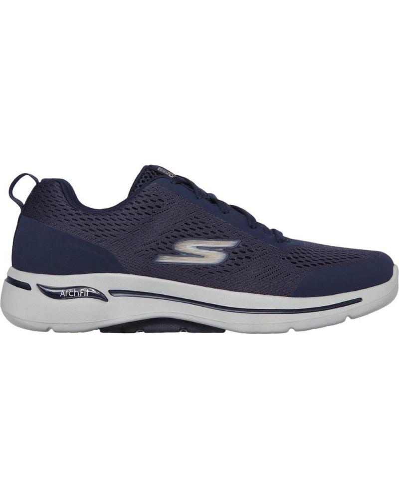 Sportivo per Donna e Uomo SKECHERS ZAPATILLAS GO WALK ARCH FIT IDYLLIC GRIS