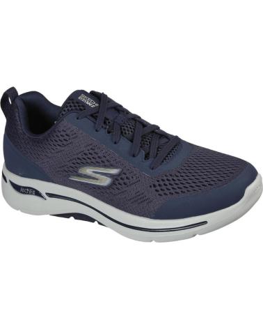 Sportivo per Donna e Uomo SKECHERS ZAPATILLAS GO WALK ARCH FIT IDYLLIC GRIS