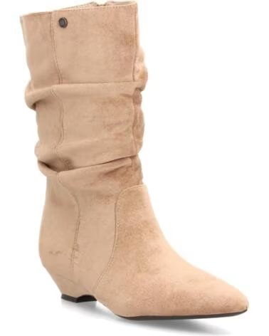 BOTAS ALTAS SLOUCHY SPORT3PUNTO0 S-6083 EN ANTE SINTÉTICO BEIGE VARIOS COLORES