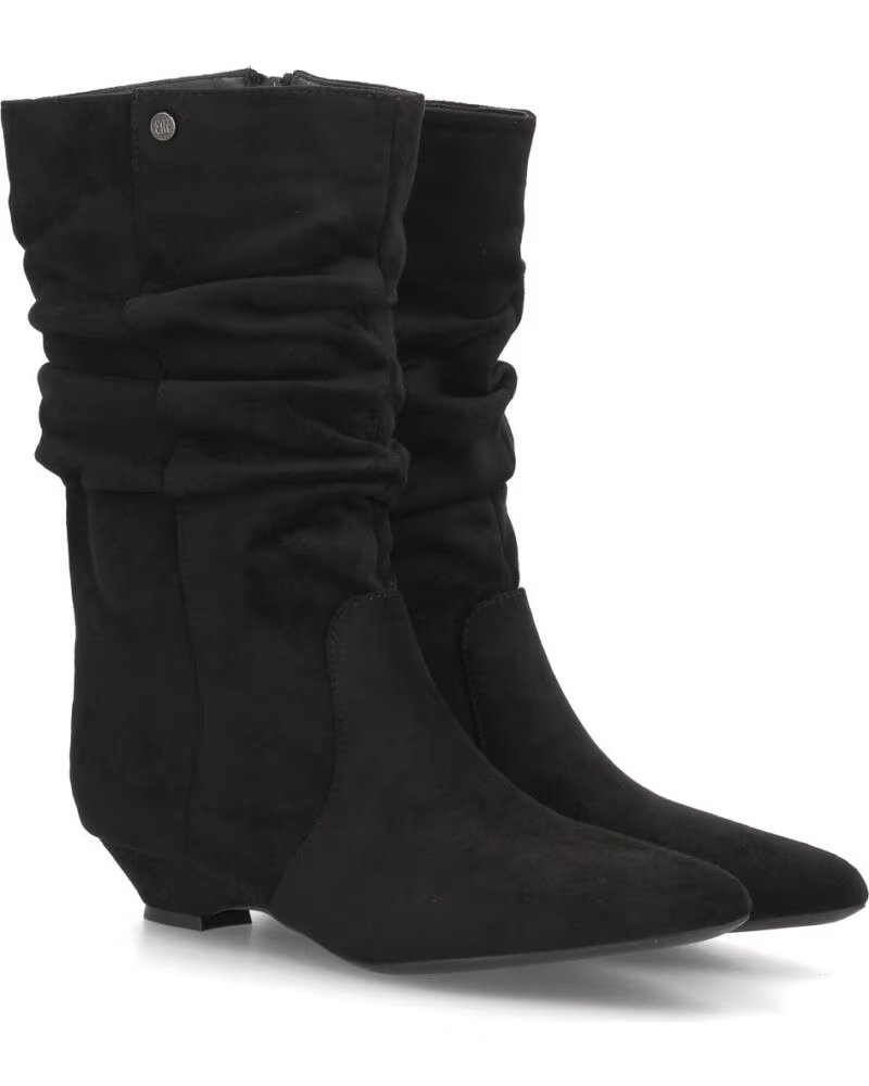 SPORT3PUNTO0 S-6083 BOTAS NEGRAS DE MEDIA CAÑA ARRUGADAS VARIOS COLORES