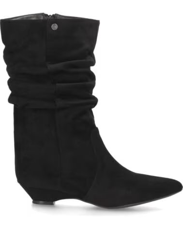 SPORT3PUNTO0 S-6083 BOTAS NEGRAS DE MEDIA CAÑA ARRUGADAS VARIOS COLORES