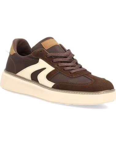 SPORT3PUNTO0 FC-512 ZAPATILLAS CASUAL DE PIEL MARRÓN VARIOS COLORES
