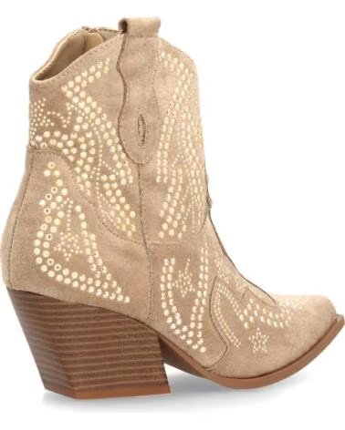 BOTINES CAMPEROS DE MUJER SPORT3PUNTO0 9676A KAKI VARIOS COLORES