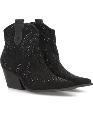 SPORT3PUNTO0 DAMEN COWBOYSTIEFEL 9676A SCHWARZ VARIOS COLORES