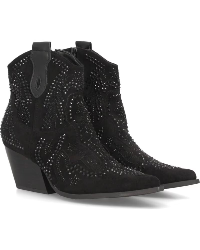 SPORT3PUNTO0 DAMEN COWBOYSTIEFEL 9676A SCHWARZ VARIOS COLORES
