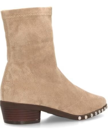 SPORT3PUNTO0 DB-6166 BOTINES DE ANTE SINTÉTICO ESTILO CASUAL CON TACHUELAS VARIOS COLORES