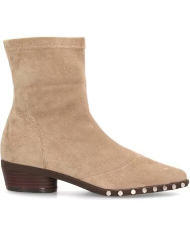 SPORT3PUNTO0 DB-6166 BOTINES DE ANTE SINTÉTICO ESTILO CASUAL CON TACHUELAS VARIOS COLORES