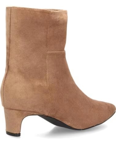 SPORT3PUNTO0 XQ1010-KAKI ABSATZ-STIEFELETTEN AUS WILDLEDER VARIOS COLORES
