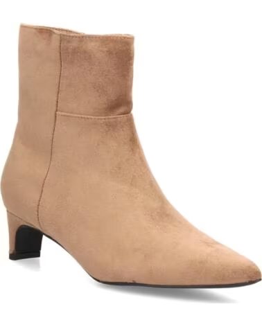 SPORT3PUNTO0 XQ1010-KAKI ABSATZ-STIEFELETTEN AUS WILDLEDER VARIOS COLORES