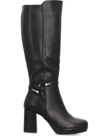 SPORT3PUNTO0 2559 BOTAS ALTAS DE TACÓN Y PLATAFORMA EN COLOR NEGRO VARIOS COLORES