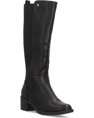 SPORT3PUNTO0 BOTAS ALTAS DE CAÑA ELÁSTICA SS-2606 EN COLOR NEGRO VARIOS COLORES