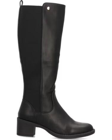 SPORT3PUNTO0 BOTAS ALTAS DE CAÑA ELÁSTICA SS-2606 EN COLOR NEGRO VARIOS COLORES
