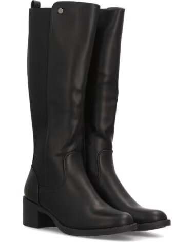 SPORT3PUNTO0 HOHE STIEFEL MIT ELASTISCHEM SCHAFT SS-2606 IN SCHWARZ VARIOS COLORES
