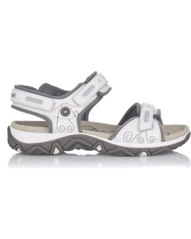Sandalias de Mujer y Niña ALLROUNDER LAGOONA PIEL BLANCO BLANCO-KOMBI