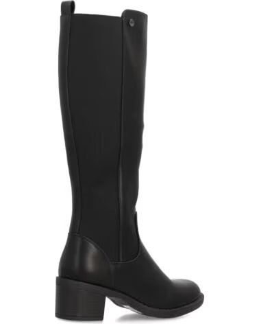 SPORT3PUNTO0 BOTAS ALTAS DE CAÑA ELÁSTICA SS-2606 EN COLOR NEGRO VARIOS COLORES