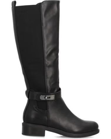 SPORT3PUNTO0 2558 BOTAS ALTAS NEGRAS CON DETALLE DE HEBILLA VARIOS COLORES