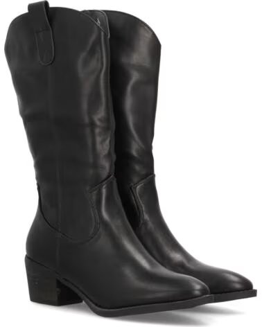 SPORT3PUNTO0 YG868 STIVALI ALTI IN STILE TEXANO DA DONNA IN NERO VARIOS COLORES